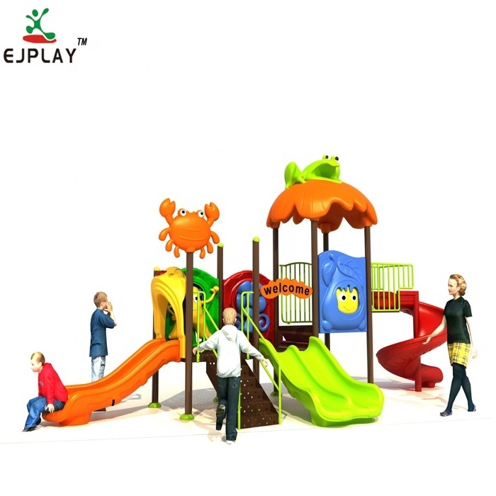 Unique Design outdoor Playground Set Kids Swing & Jungle Gym Park Toys Made of Durable Metal Plastic PP & LLDPE Materials