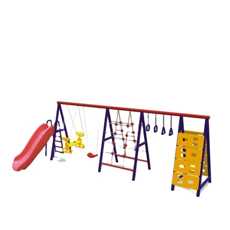 Outdoor swing steel popular good quality school outdoor swing sets backyard outdoor  toy swing sets