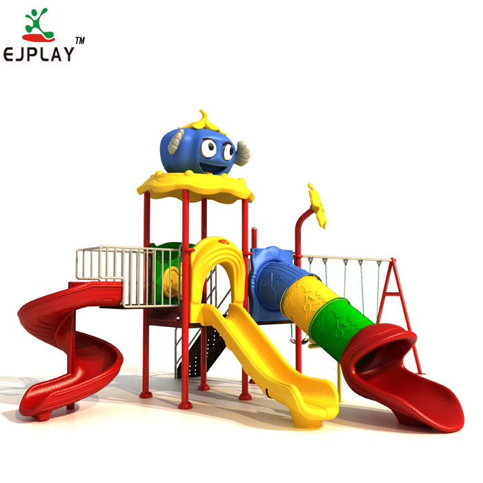 Guaranteed Quality Baby Outdoor Playground Equipment Plastic Slide And Swing