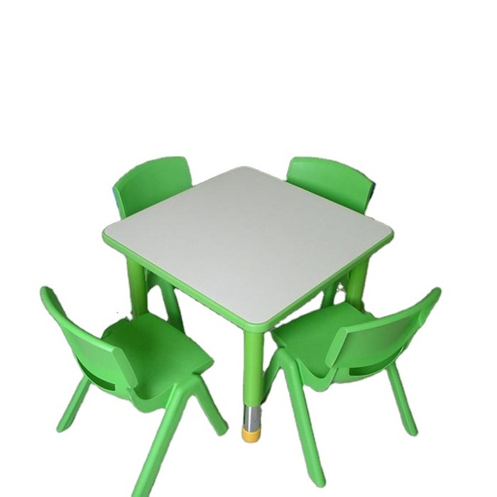 Cheap Kids Plastic Table and Set Chair Color Full Small Plastic School Classroom Kindergarten Home chair and table