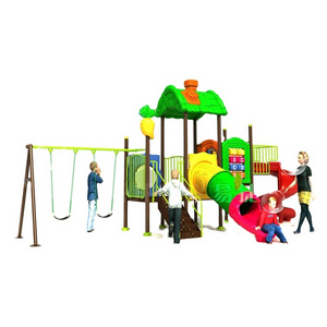 Guaranteed Quality Baby Outdoor Playground Equipment Plastic Slide And Swing