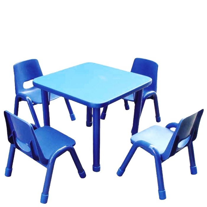 Cheap Kids Plastic Table and Set Chair Color Full Small Plastic School Classroom Kindergarten Home chair and table