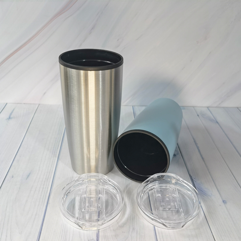 Warehouse stocked 20oz Stainless Steel Travel Tumbler Inner Plastic Coffee Cups Car Mugs