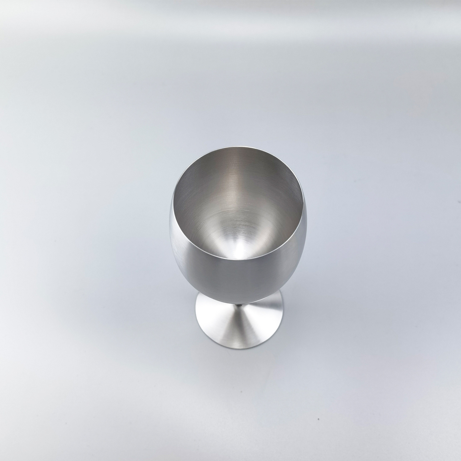 Stainless Steel Wine Cups Single Wall Cup Goblet