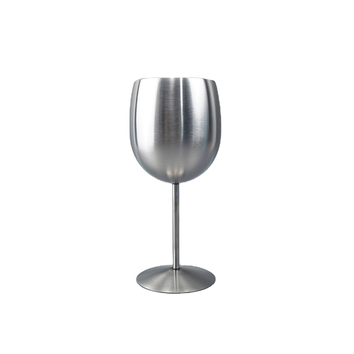 Stainless Steel Wine Cups Single Wall Cup Goblet