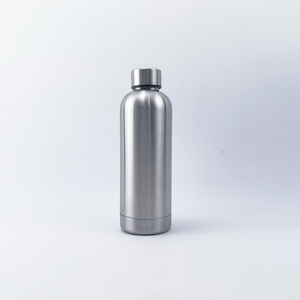 Wholesale Custom Logo Single Wall Reusable Sports Drinking Metal Stainless Steel Water Bottle