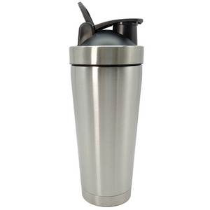 Factory Direct Supply 25oz workout Bottle Shaker Custom Logo Printing Stainless Steel Double Wall Protein Vacuum Shaker