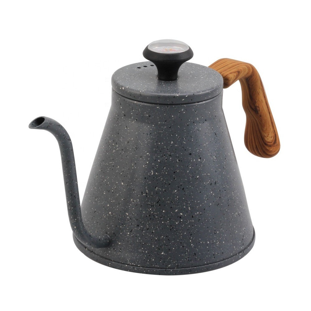 40oz/1.2L Coffee Kettle with Optimal Spout and Built-In Thermometer Pour Over Kettle