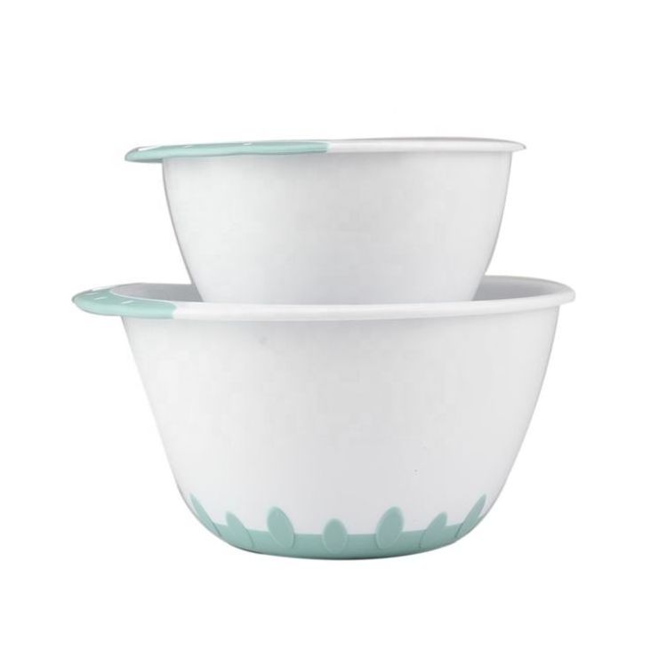 Wholesale Custom Large Capacity Practical Plastic Mixing Bowl Set With Lids and Grater