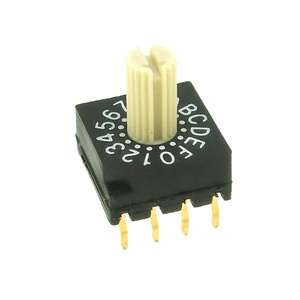 Real Code 4+1 Pins Heater Rotary Dip Switch 16 Position