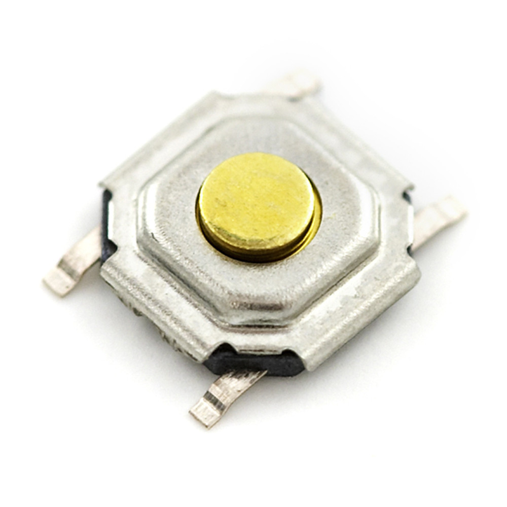 Low Profile Micro Metal SMT 4x4mm Tact Switch SMD 250gf