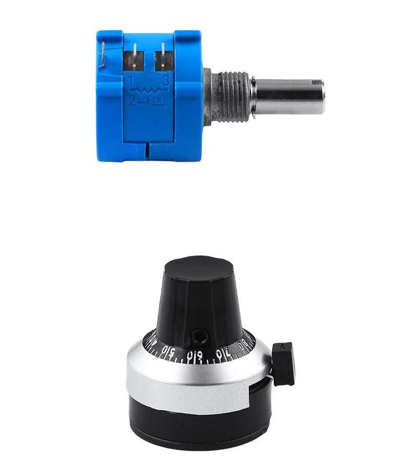 Precision Multi-turn Potentiometer Adjustable Resistor Potentiometer Integrated Knob 3590S-2-502L 5K