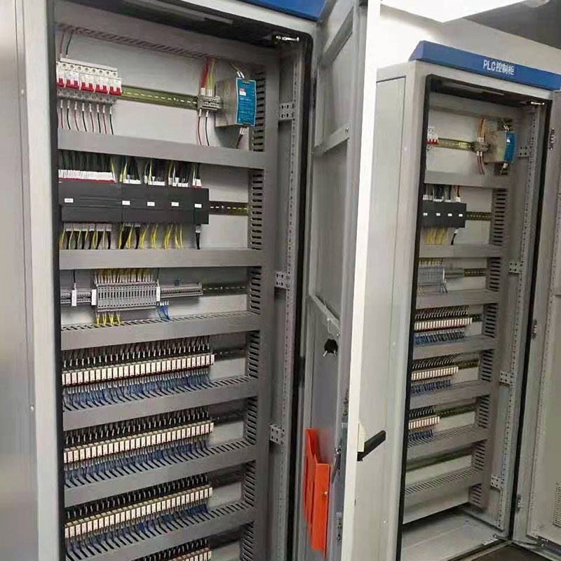 Complete set of PLC factory control panel box 220V 380V electrical distribution cabinet