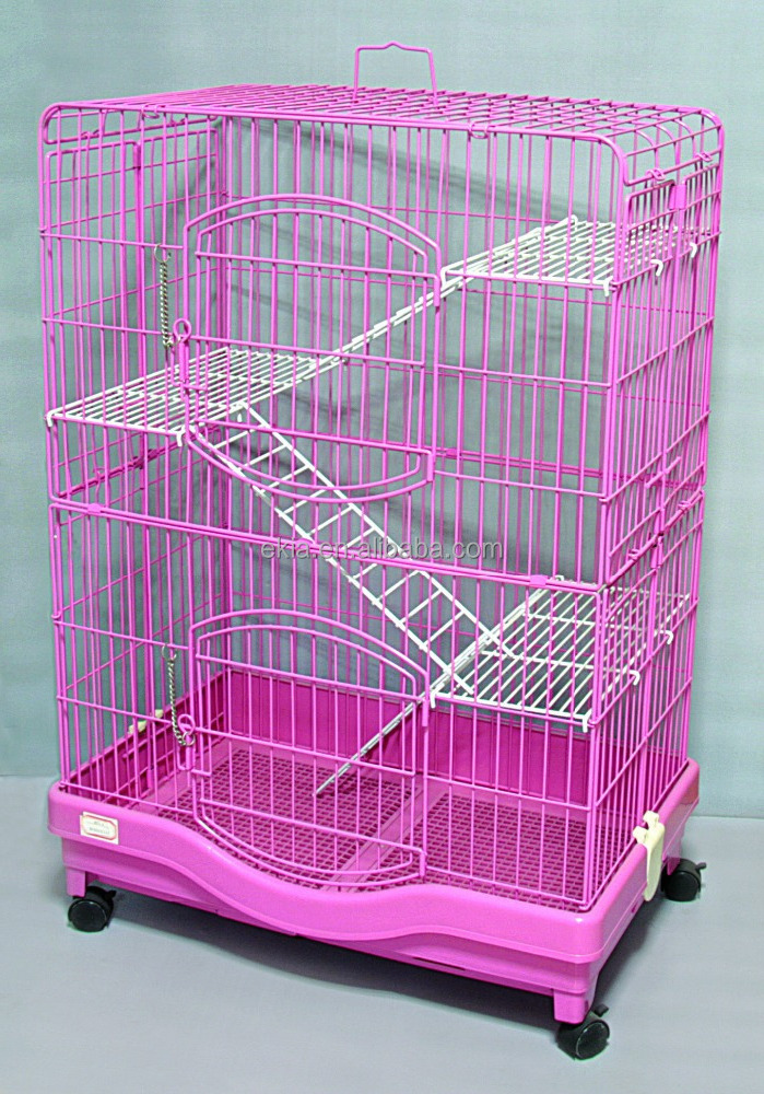 Factory Cheap Cat House Product Big Foldable Wire Pet Cat Cage For Sale