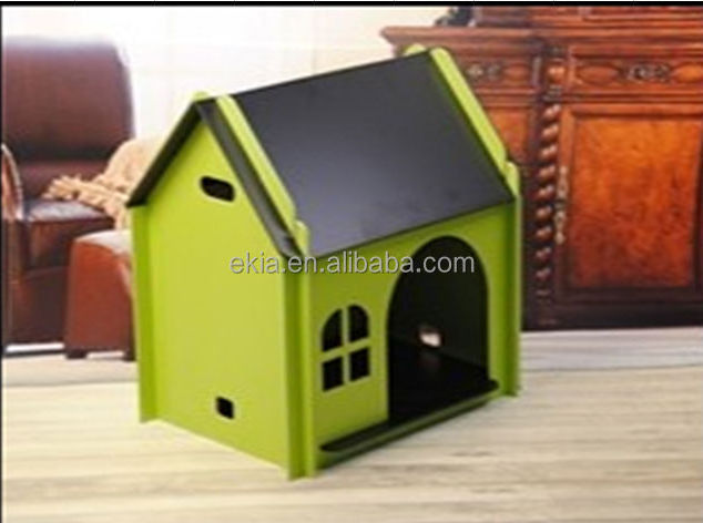 Plastic Large Dog House Kennel Large Luxury Pet House Outdoor Dog Home with Windows Wholesale