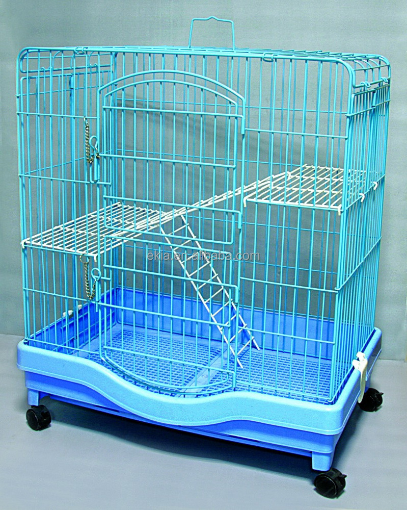 Factory Cheap Cat House Product Big Foldable Wire Pet Cat Cage For Sale