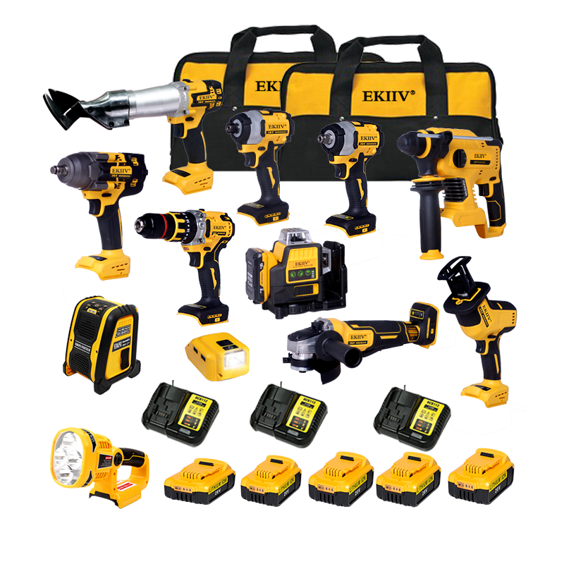 ODM Door to Door shipping For craftsman mechanic with Work Light Tool Bags rechargeable  Multifunctional garden tools set