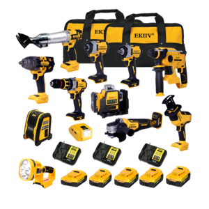 ODM Door to Door shipping For craftsman mechanic with Work Light Tool Bags rechargeable  Multifunctional garden tools set