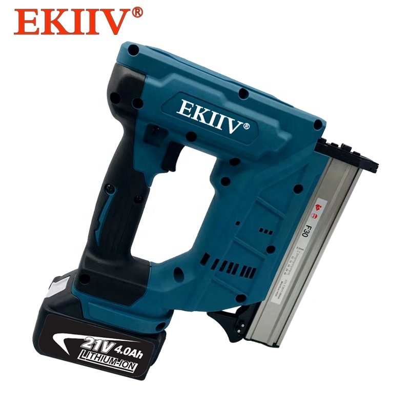 NEW Professional electric nail gun 18V Lithium battery cordless Multi Purpose finishing nailer gun for F30 Brad Nail