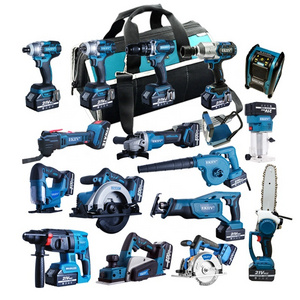 power tools 6 in One Brushless combo kits 6-piece 20v lithium ion cordless tools