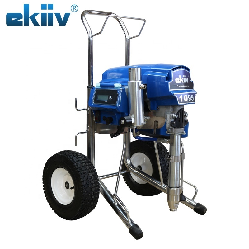 EKIIV M1095 High Quality Electric Airless Putty Sprayer with Flow 6/min Paint Spray Gun Industrial