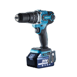 21V Batteries Electric variable speed Forward and Reverse Setting LED Light brushless cordless drill impact screwdriver