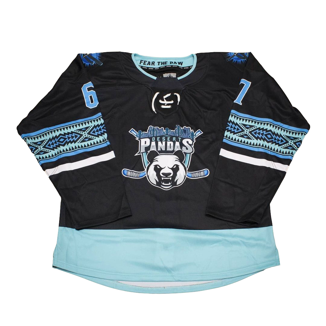 Custom Sublimated Rev OEM Japan Plain Fabric Tackle Twill Dimple 5XL Training Practice Double Sided Tie Dye Hockey Jersey