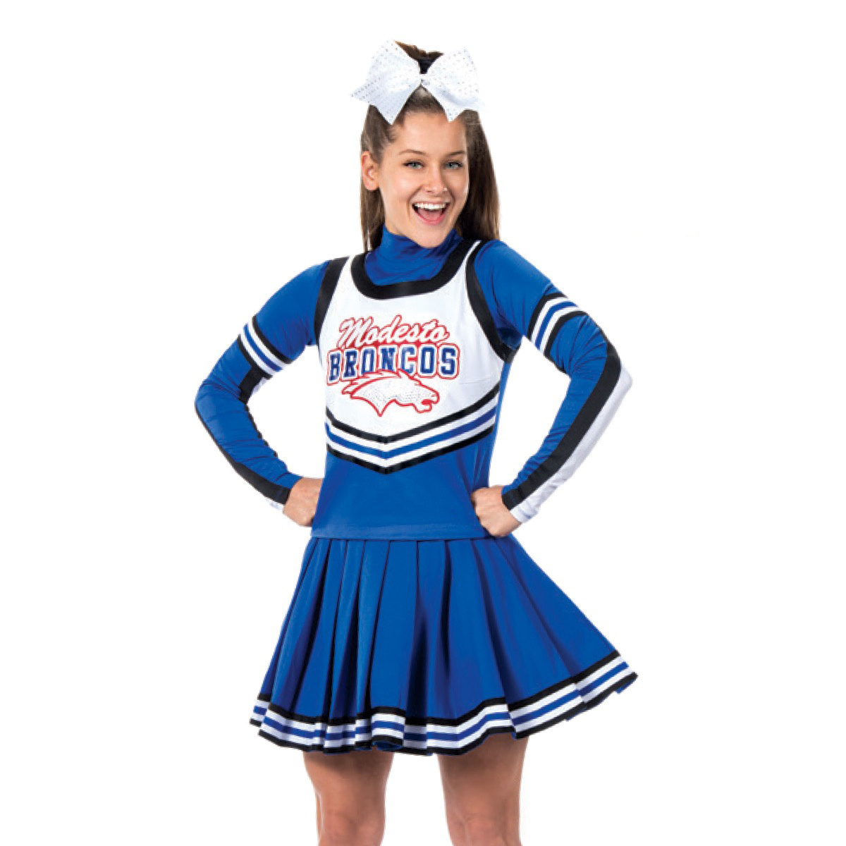 custom all star sublimation  long sleeve warmup set practice wear skirts clovers sequin rhinestones cheer cheerleader uniform