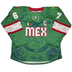 Custom Wholesale Made In China Cut And Sew Team Sublimated Cheap European Men Sweater Ball Ice Hockey Uniforms Jerseys