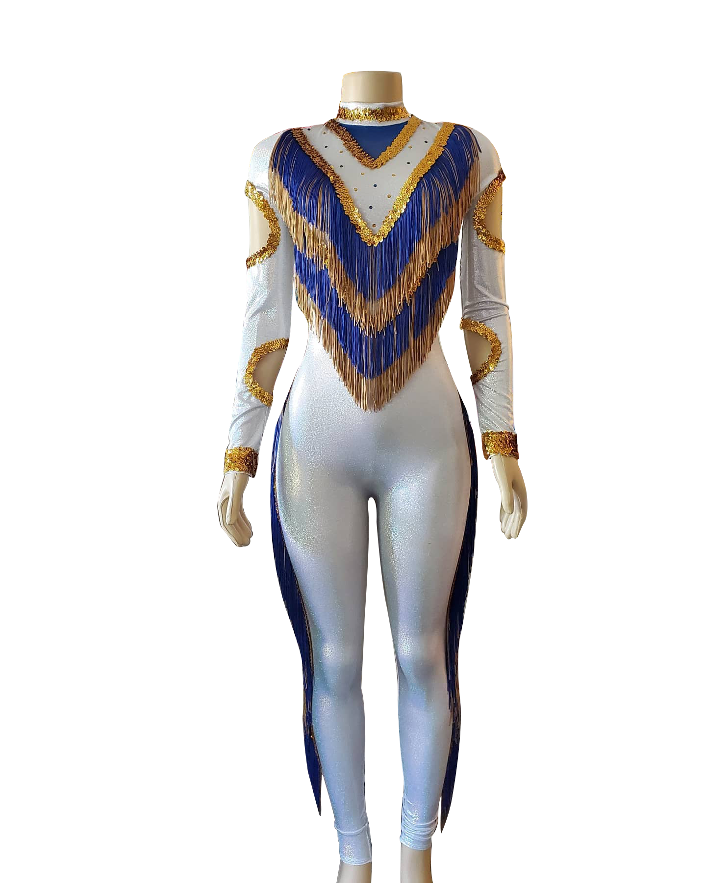 Custom Long Team Majorette-Uniforms Outfits  Dancewear Leotards Outfits Majorette Costume Dance Uniform With Sequins And Fringe