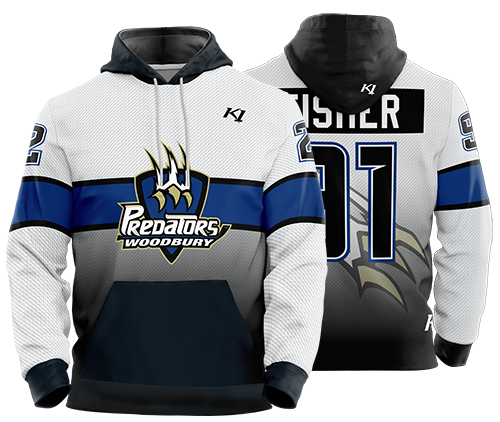 Custom wholesale blank hockey jersey hoodie sublimated hooded LOGO sweatshirt hoodies