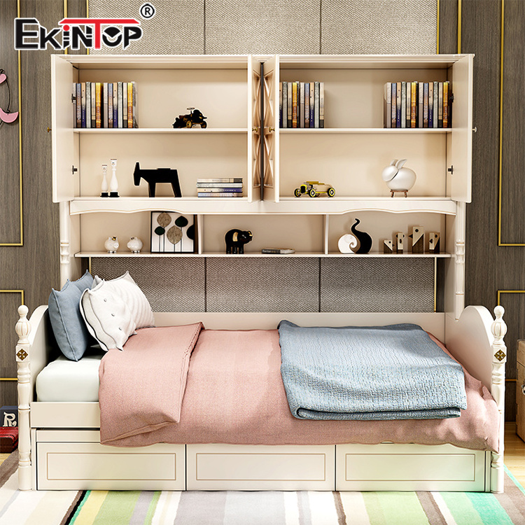 Ekintop child bed dezin house kids bed frame children beds with drawers