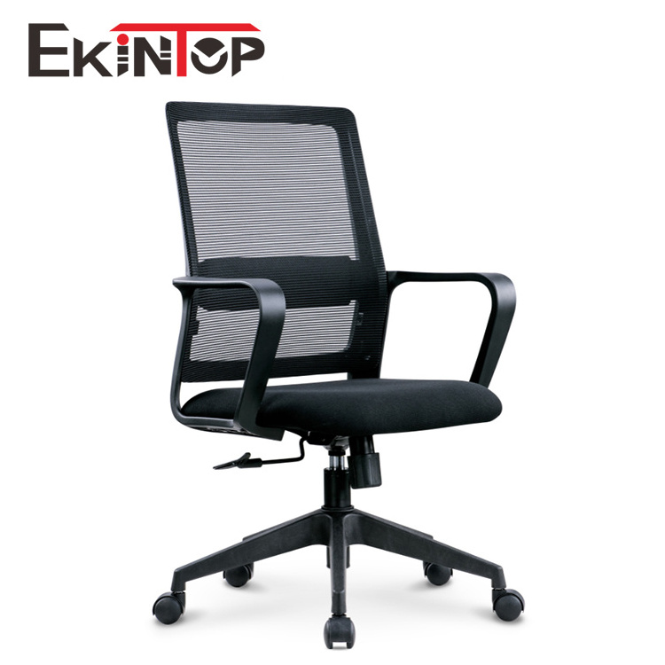 Ekintop Mesh Swivel Office Visitor Chair Conference Furniture Modern Mesh Ergonomic Executive Office Chairs