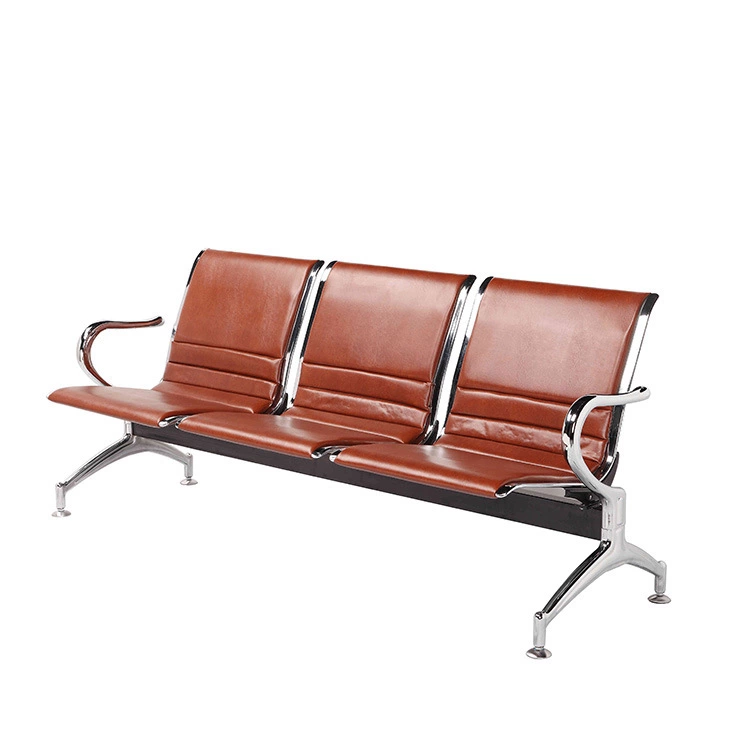 Ekintop New Design Cheap Airport Waiting Chairs China Airport Waiting Room Chair Three-Seater Airport Waiting Chairs For Public