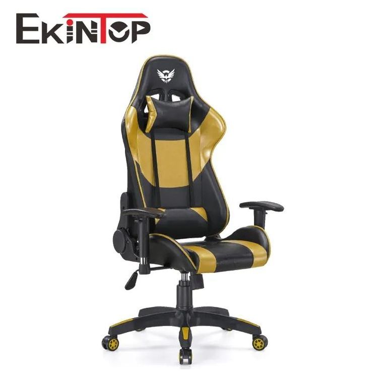 Ekintop Factory Direct Sale Height Adjustable 360 Swivel Comfortable Cover Computer Gamer Racing Gaming Chair