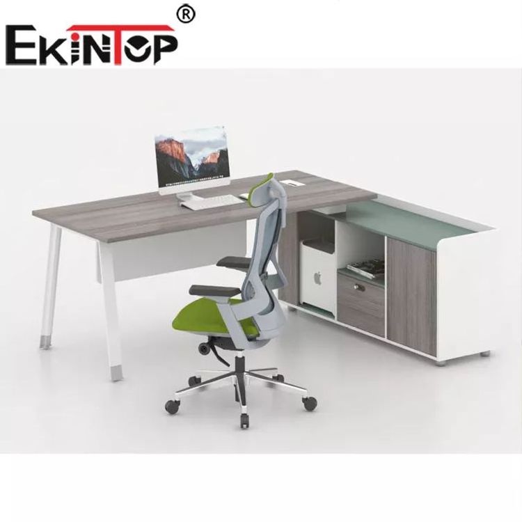 Ekintop Modern Screen Modular Sectional Office Desk Furniture 2 Person Office Workstation