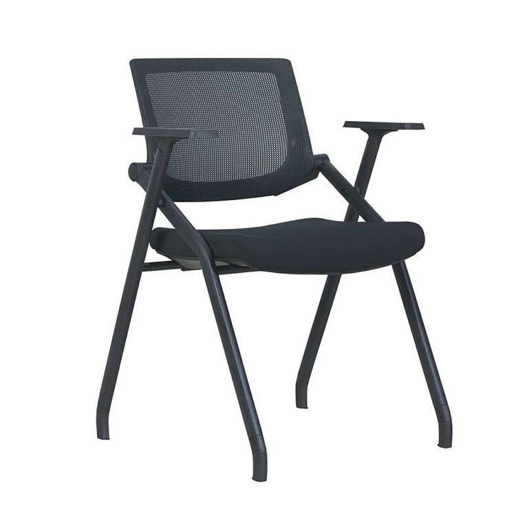 Ekintop hot selling used school chairs for sale student chair with folding writing pad