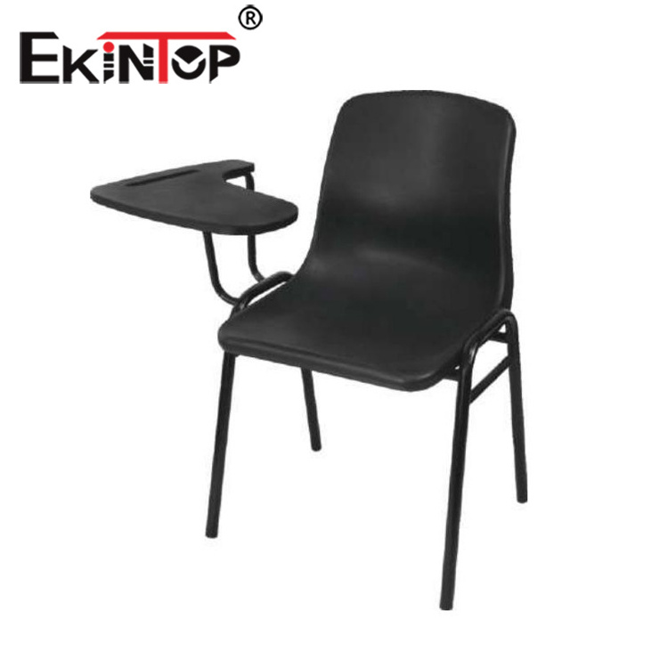 Ekintop Cadeira Escolar Classroom Comfortable Students Chair With Desk Attaches School Student Chair With Writing Pad