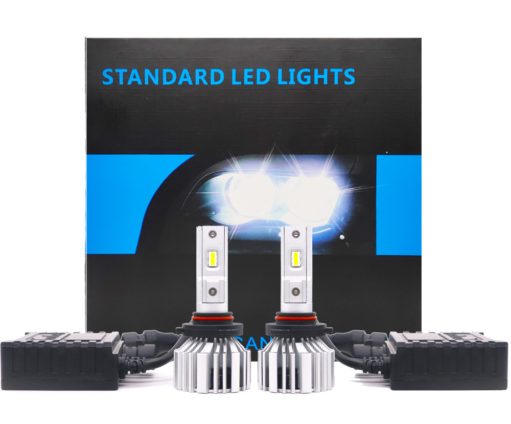 Anti Flicker Car Light Auto Part Led Lamp H11 9005 9006 9012 H7 Led Headlight Bulb With Canbus System