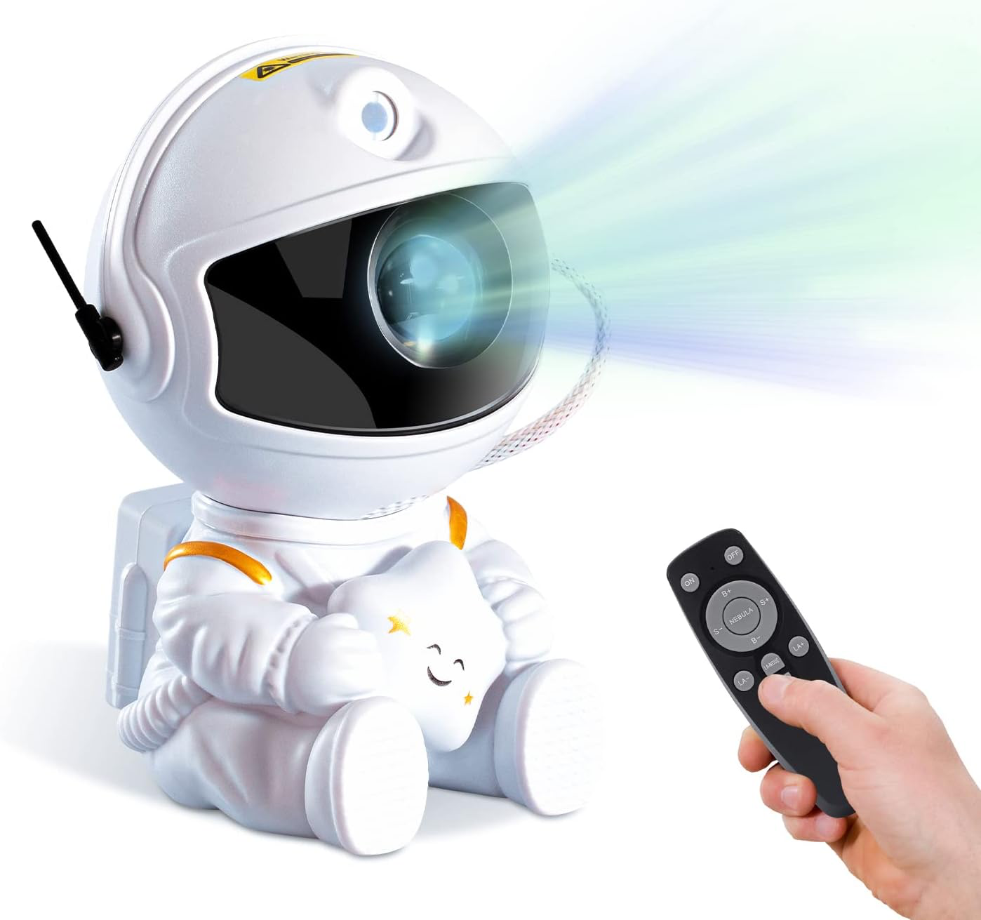 Mini Astronaut Lamp Starry Projector Light With Guitar Star Projector Galax y Light Projector Nebula Night Light Space Buddy