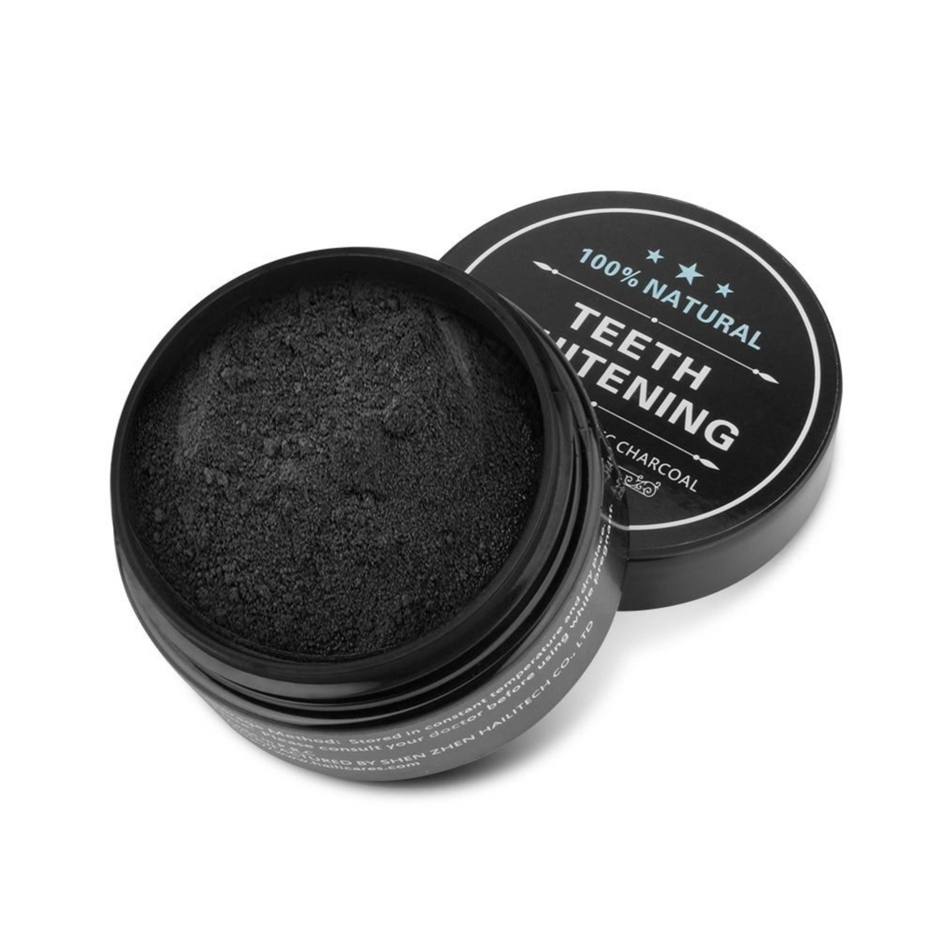 2024 New Arrival Natural Bamboo Charcoal Teeth Whitening Activated Carbon Tooth Whitening Powder