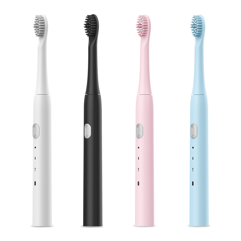 cheapest mini powsmart silent electric toothbrush sonic with wireless charge portable sustainable charge ipx7 waterproof