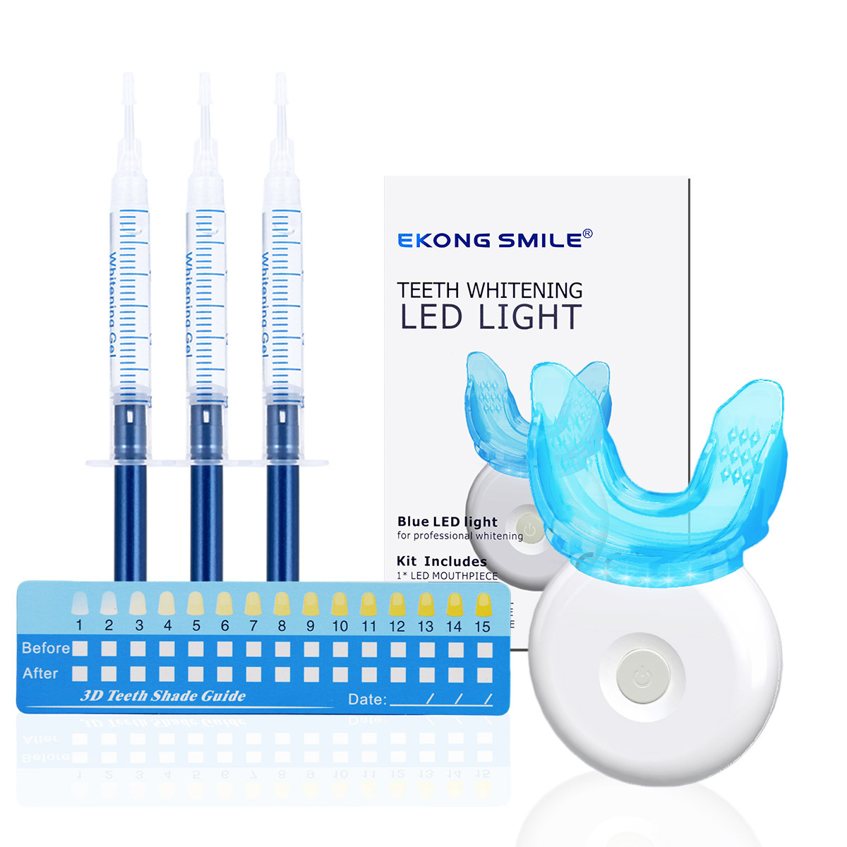 2022 Salon Teeth Whitening Device Supplies Smile Wireless Blue Light Private Label Products Snow Teeth Whitening Led Kits