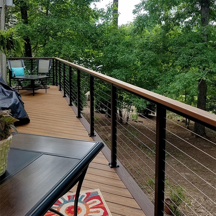 EKOO wholesale price railing stainless steel stair deck rod railing ...
