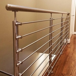 EKOO Deck Rod Stair Railing Cost Cheap Tensioning Stainless Steel Cable Balustrade Railing Post