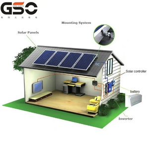 Grade A Solar Panel System 10KW Solar System 3kw 5kw 6kw 8kw Solar Energy Systems Complete Solar Kits With lithium Batteries