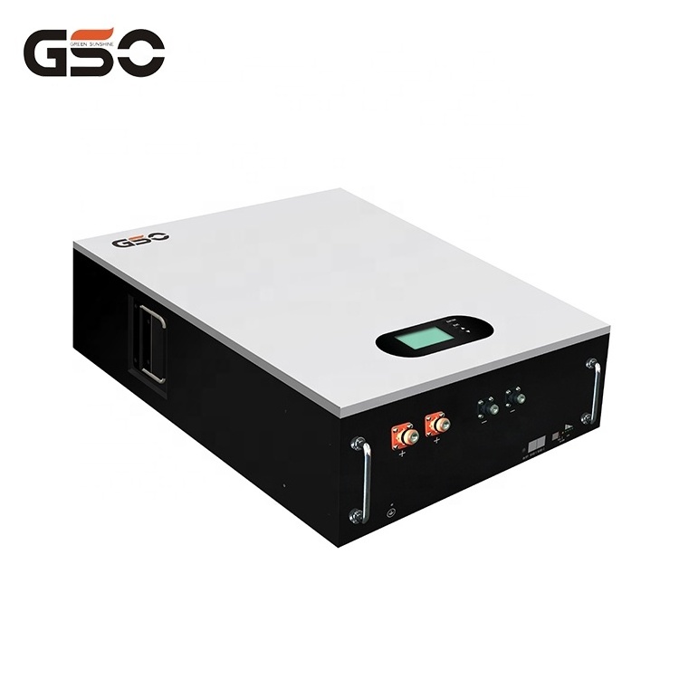 GSO 48v 10kw 5kwh solar batteries power wall 24v battery pack powerwall 51.2v 100ah 200ah 300ah home lifepo4 lithium ion battery