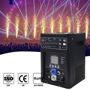 Dmx Stage Flame Spinning Waterfall Fountain Fireworks For Disco Dj Show Wireless Digital Wedding Cold Spark Machine