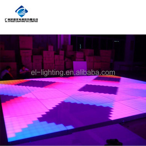 Moved stage/club/disco led digital dance floor/Interactive video dance floor