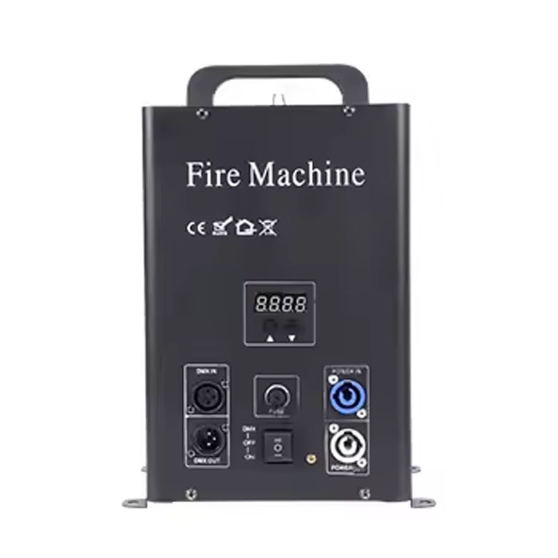 80W anti tipping firethrower DMX control flamethrower Machine flame jet  heads for dj Stage fire Machine